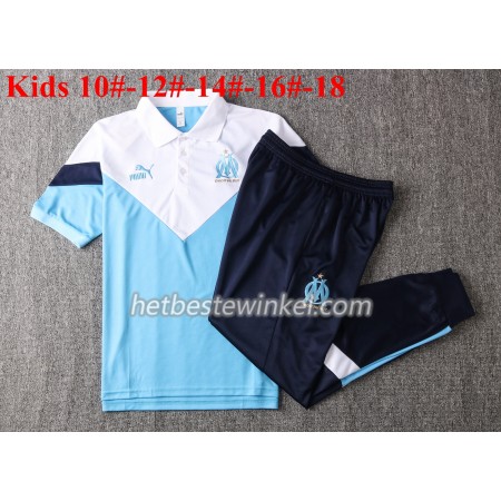 Olympique de Marseille 2020/21 Kind Trainings Polo M001